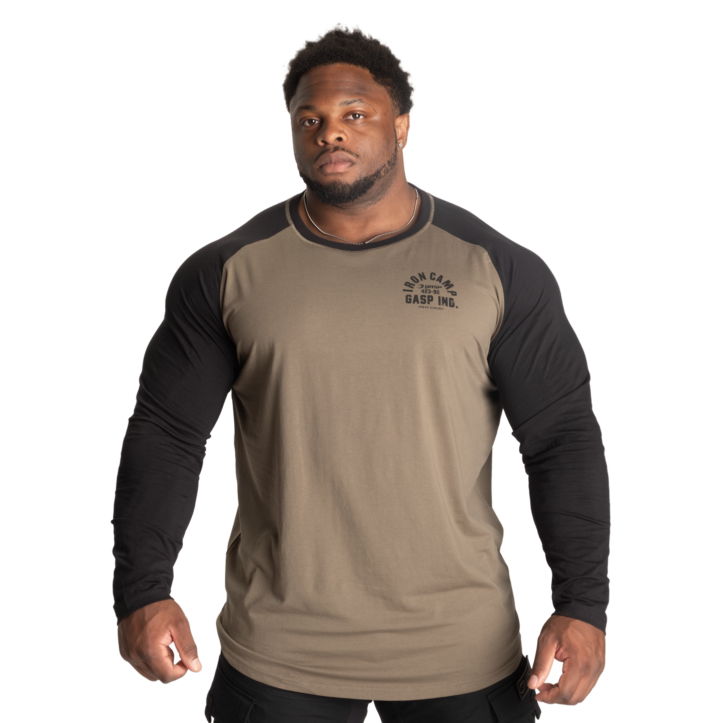 Gasp Iron Camp Raglan LS UK | X Frame Clothing