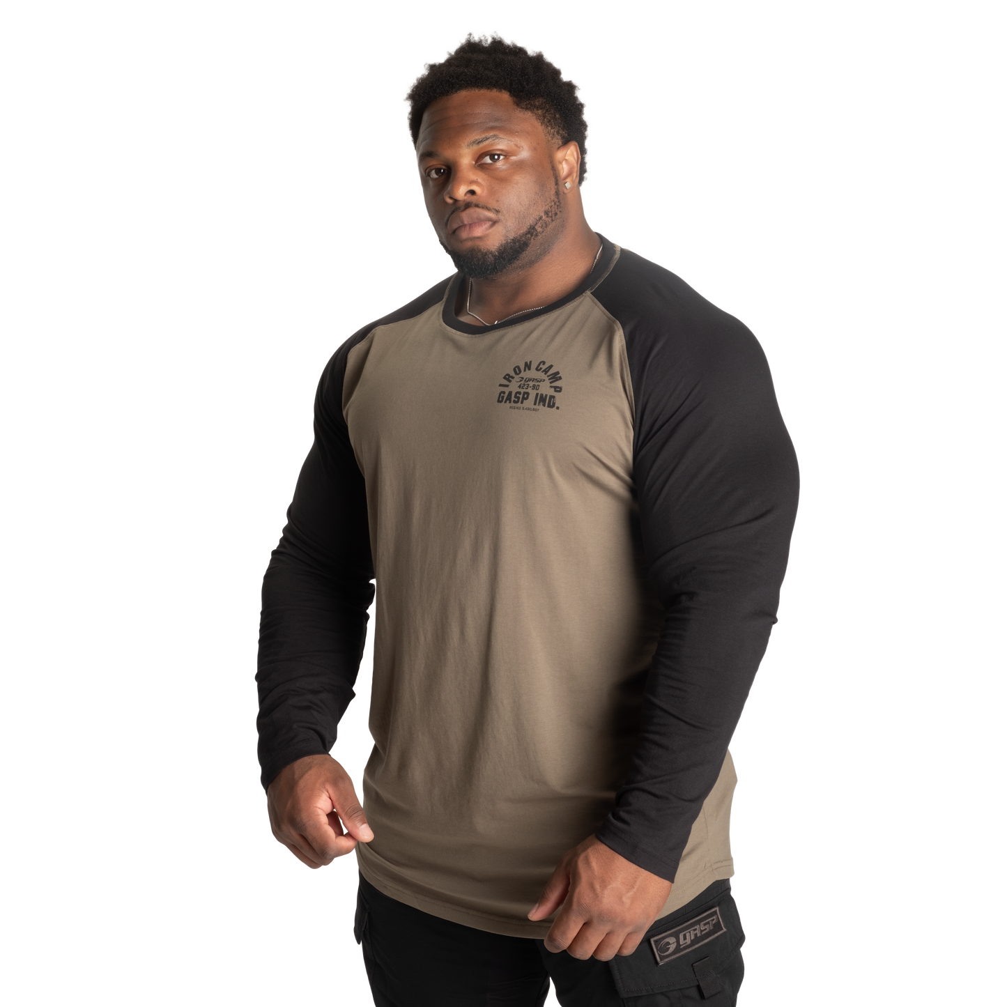 Gasp Iron Camp Raglan LS UK | X Frame Clothing