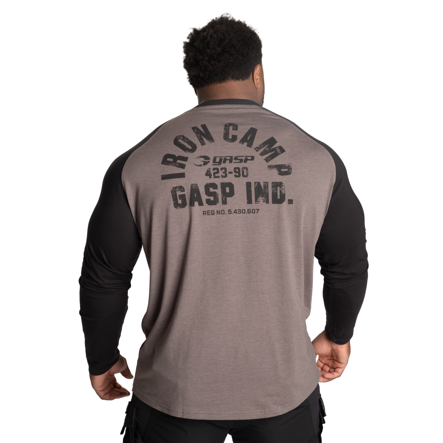 Gasp Iron Camp Raglan LS UK | X Frame Clothing