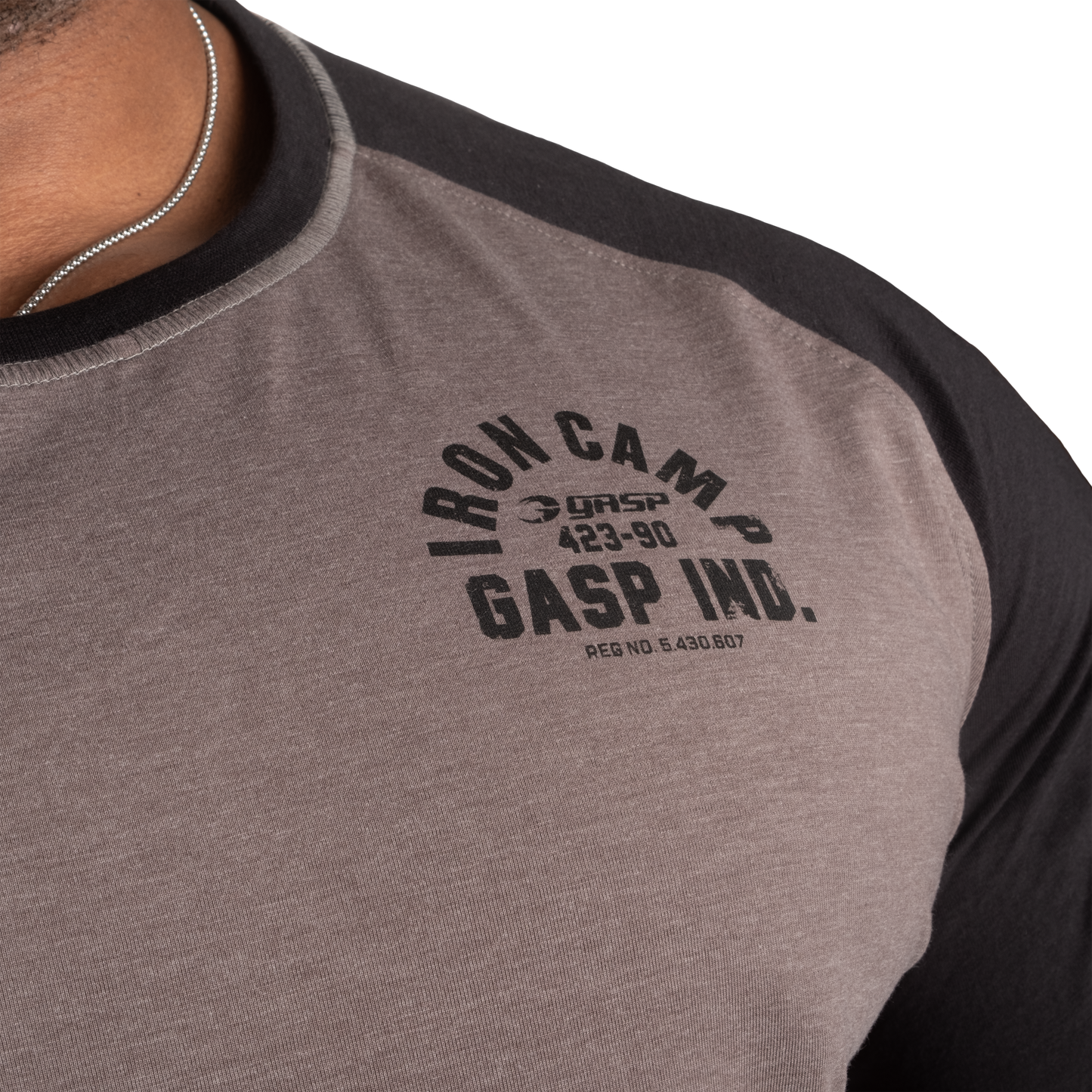 Gasp Iron Camp Raglan LS UK | X Frame Clothing