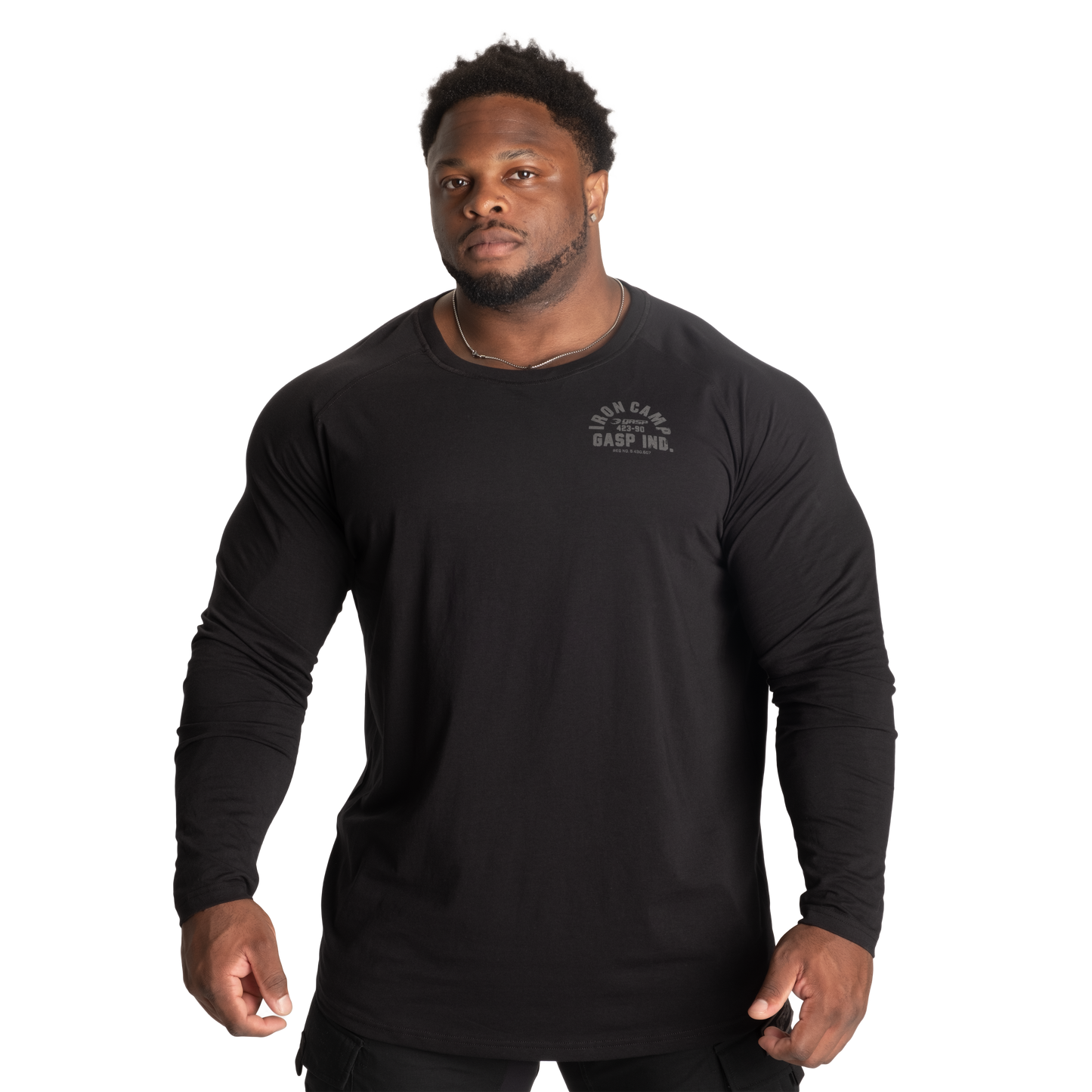 Gasp Iron Camp Raglan LS UK | X Frame Clothing