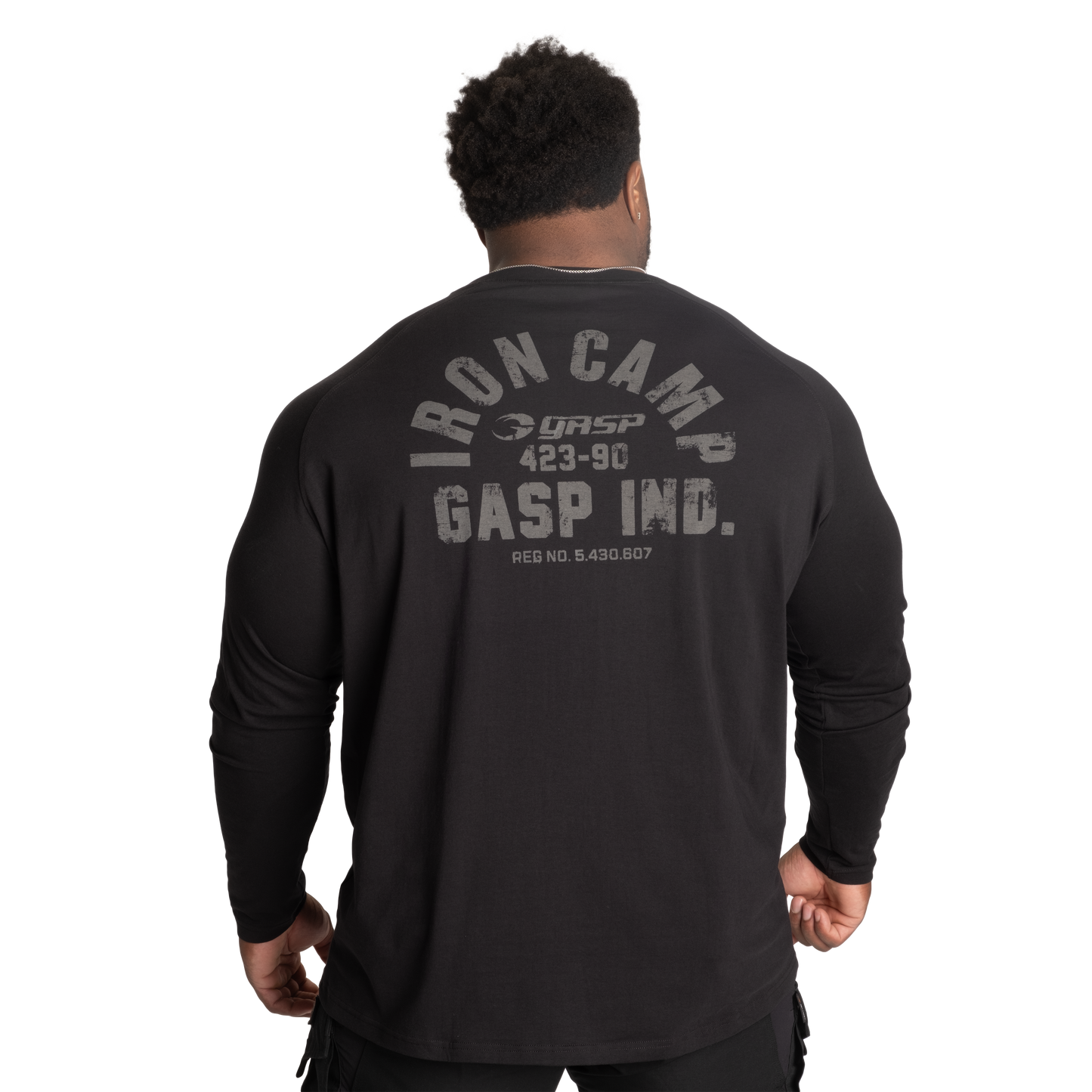 Gasp Iron Camp Raglan LS UK | X Frame Clothing