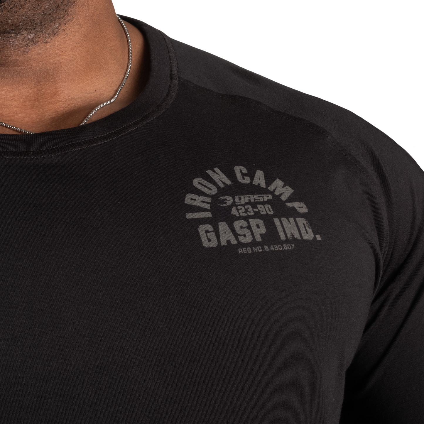 Gasp Iron Camp Raglan LS UK | X Frame Clothing