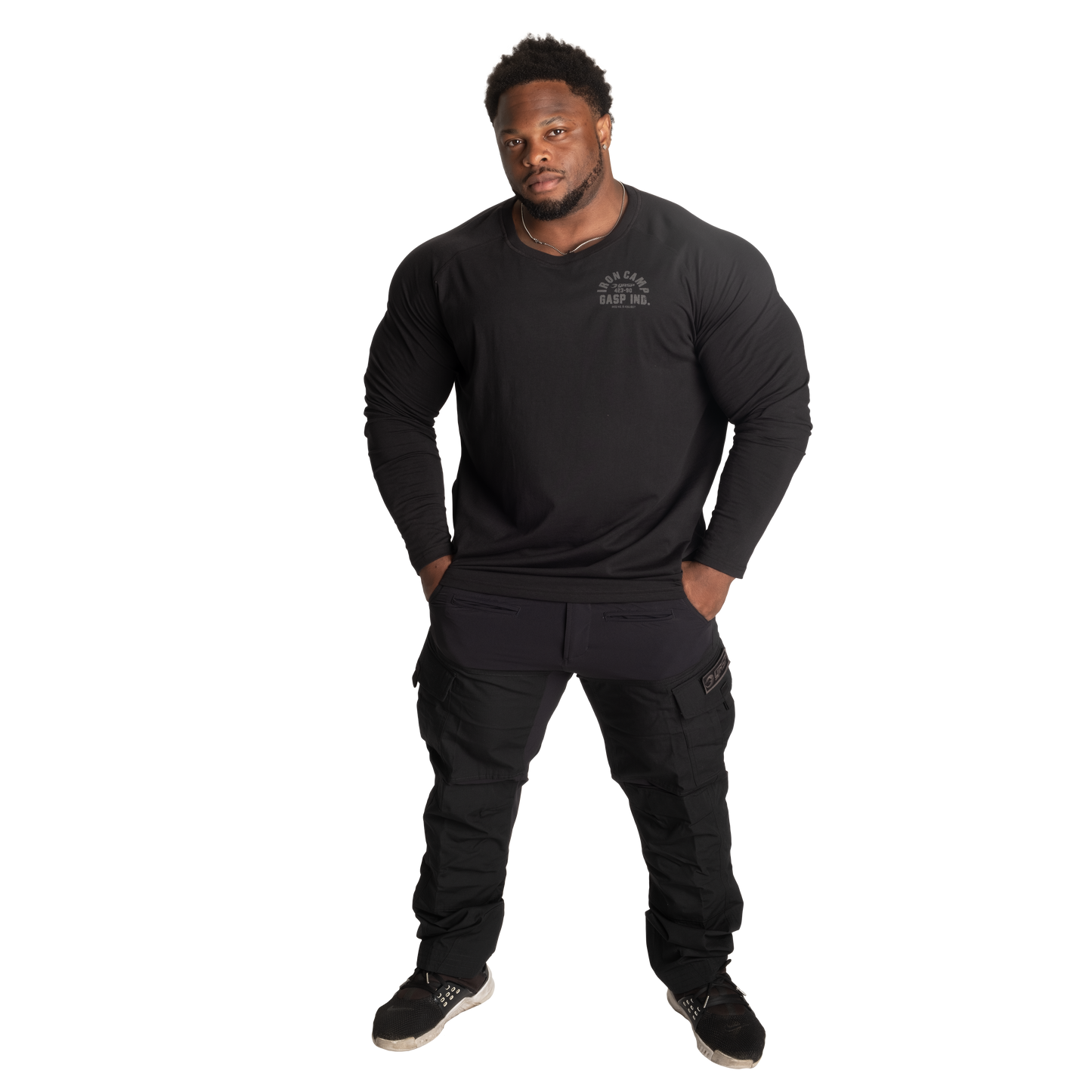 Gasp Iron Camp Raglan LS UK | X Frame Clothing