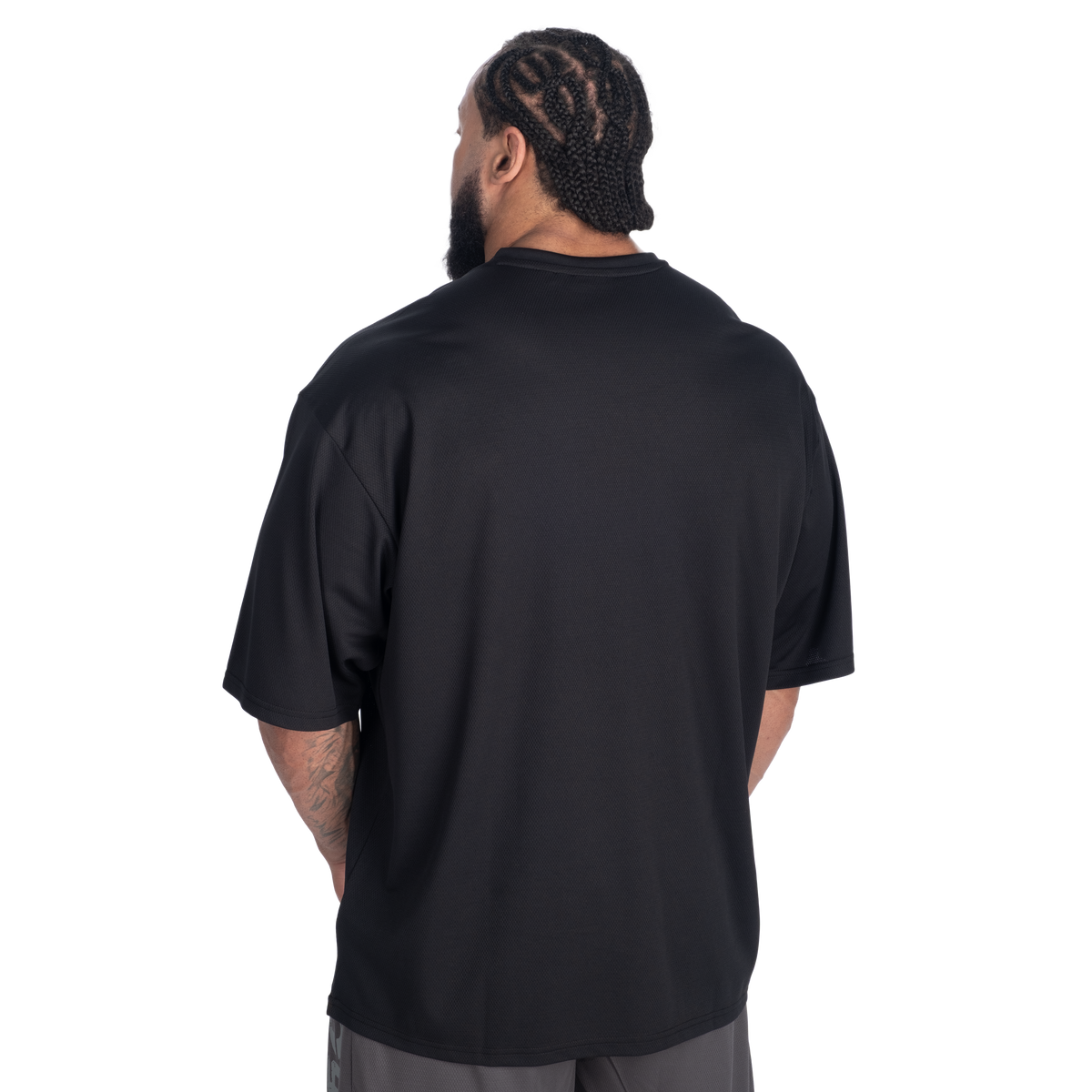 GASP V-Neck Mesh Iron Tee
